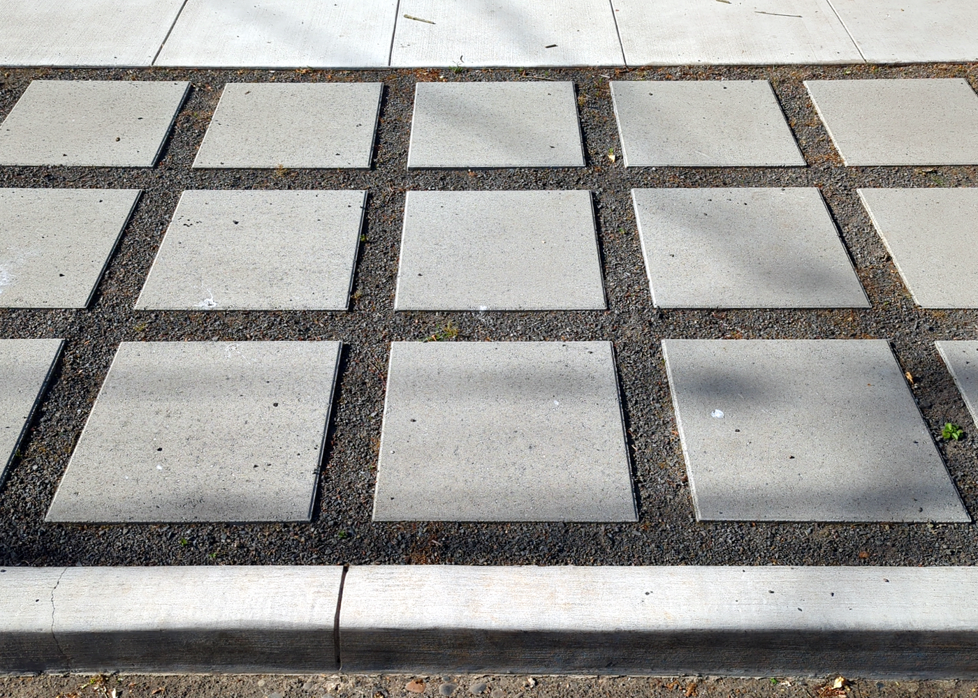 After - Parking Strip Hardscaping Project